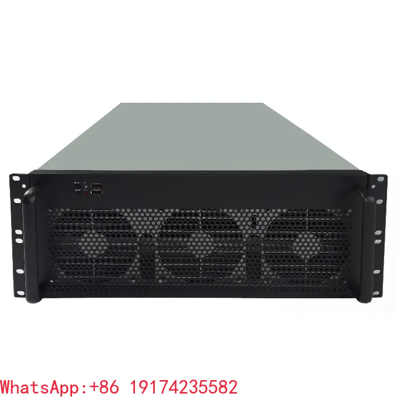 8 Gpu 4U Server Chassis - เคสสำหรับใส่การ์ดจอหลายตัว รองรับการ์ดจอ 6/8 ตัว สำหรับติดตั้งในตู้แร็ค IDC
