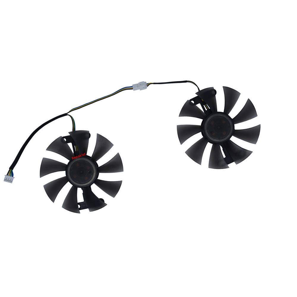 2ชิ้น/เซ็ต, FL8015 12VB, พัดลม - Rx 580 8Gb 2048Sp Gpu บทวิจารณ์และราคา