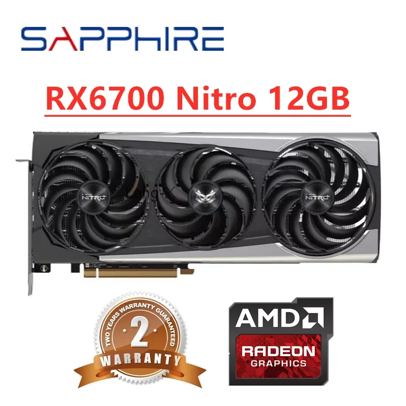 การ์ดจอ GPU Sapphire RX 6700 X - Rx 6700 Xt 12Gb Graphics Card บทวิจารณ์และราคา